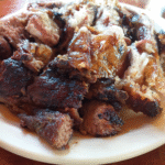 Borrego al pastor, platillo de tradición en el Pueblo Mágico de Tapalpa en Jalisco